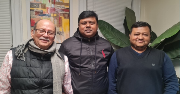 যুক্তরাষ্ট্রে ঠিকানা কার্যালয় পরিদর্শনে মোরছালীন বাবলা