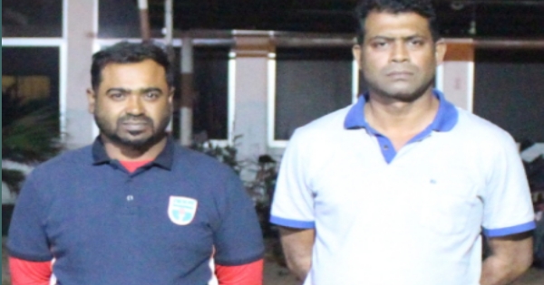 মদনপুরে ফেনসিডিলসহ দুই মাদকব্যবসায়ী গ্রেফতার