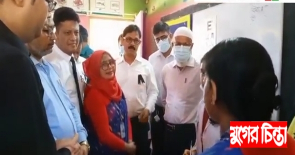 নারায়ণগঞ্জ জেলায় সফর করেছেন স্বাস্থ্য সচিব ডা. মুহাম্মদ আনোয়ার