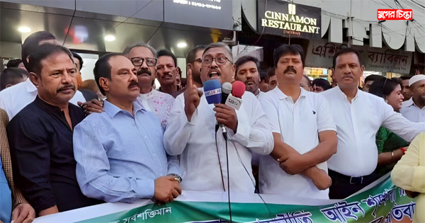 আগুন জ্বালালে, হাত কেটে ওদের আগুনেই নিক্ষিপ্ত করবো: খোকন সাহা