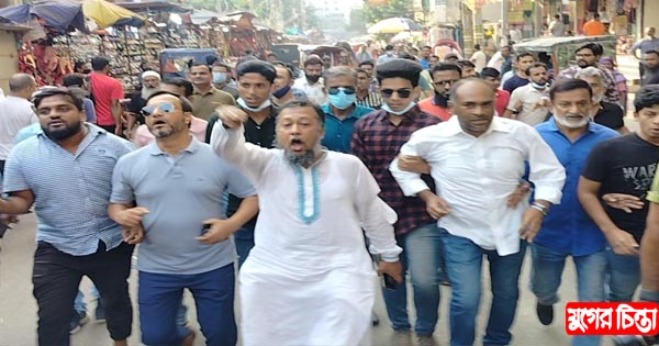 অবরোধের ৩য় দিনে টিপুর নেতৃত্বে নগরীতে মহানগর বিএনপির পিকেটিং