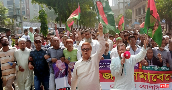 সাখাওয়াত-টিপুর নেতৃত্বে মহানগর&nbsp;বিএনপির নজরকাড়া শোডাউন