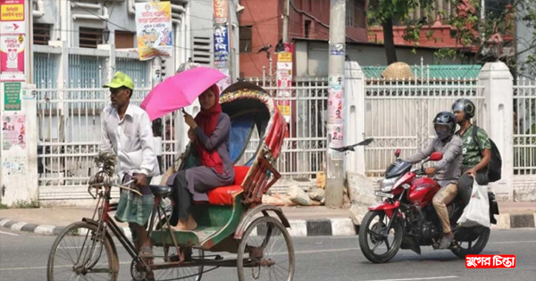 সাগরে লঘুচাপ, কোথাও কোথাও বৃষ্টি তবু কমছে না গরম