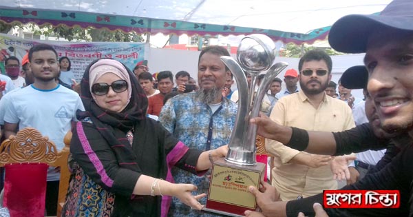 ইব্রাহীম নীট গার্মেন্টস&rsquo;র ক্রিকেট ফাইনাল খেলা