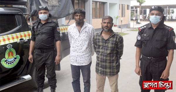 চালক-হেলপারের ছদ্মবেশে গাঁজা ব্যবসা: ৭১ কেজি গাঁজাসহ গ্রেফতার ২
