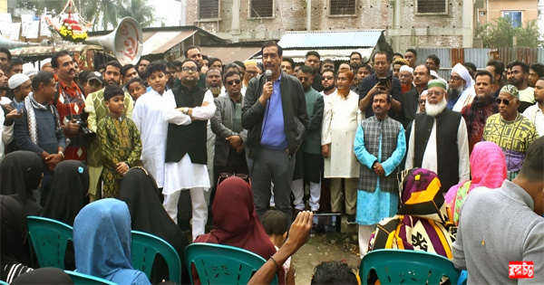 মাদক ও ইভটিজিং বন্ধ করতে চাই : শামীম ওসমান