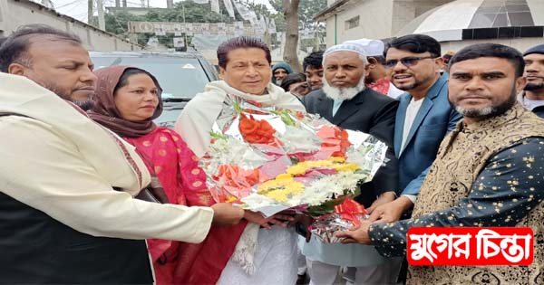 নবনির্বাচিত সংসদ সদস্য কায়সারকে নূরজাহান-জসীমের ফুলের শুভেচ্ছা