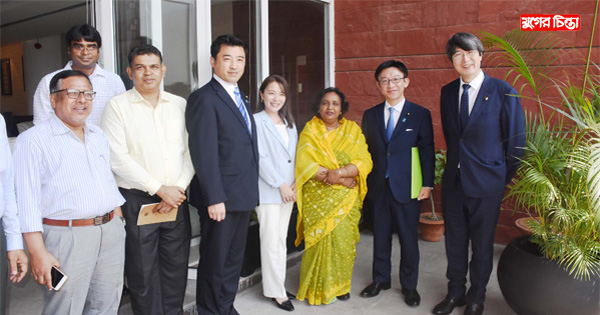 গুরুত্বপূর্ণ সফরে জাপানের তিন এমপি নারায়ণগঞ্জ সিটি কর্পোরেশনে
