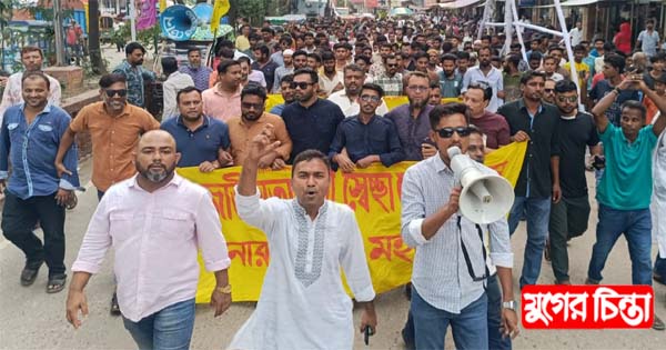 সমাবেশে রানা-বাবুর নেতৃত্বে মহানগর স্বেচ্ছাসেবকদলের চমক&nbsp;