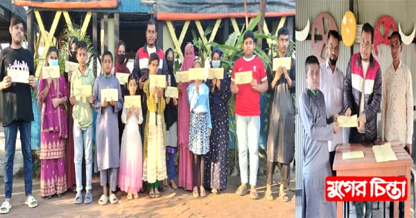 কারাবন্দি,আত্মগোপনে থাকা নেতাকর্মীদের সন্তানদের পাশে সাগর প্রধান