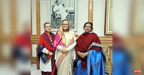 গণভবনে মেয়র আইভী