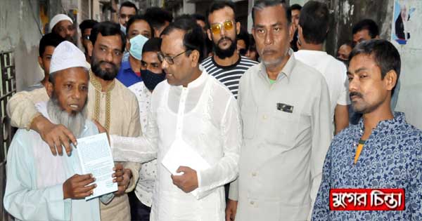 ১৪নং ওয়ার্ডে ব্যাপক গণসংযোগ করেন কাউন্সিলর প্রার্থী মাসুম আহম্মেদ
