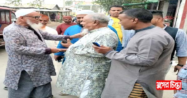 সোনারগাঁ উপজেলা চেয়ারম্যান প্রার্থী শামসুল ইসলাম ভূঁইয়ার গণসংযোগ