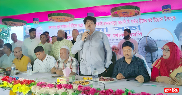 আমি প্রতিশ্রুতিতে নয় কাজে বিশ্বাসী : এমপি খোকা