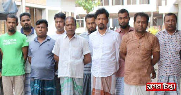 সিদ্ধিরগঞ্জে র&zwnj;্যাবের অভিযানে  ১০ জুয়াড়ি গ্রেফতার