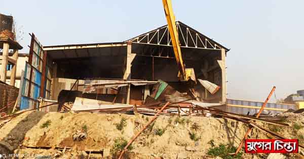 টিকে গ্রুপের অবৈধ স্থাপনাসহ ৩৪টি স্থাপনা উচ্ছেদ