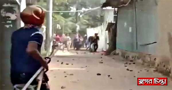 রূপগঞ্জে বসতবাড়িতে হামলা-ভাংচুর; ফাঁকা গুলি, আহত-১৮