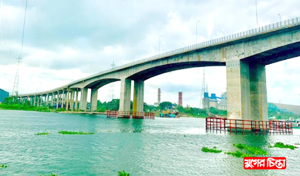 নারায়ণগঞ্জের তৃতীয় শীতলক্ষ্যা সেতু এখন&nbsp;দৃশ্যমান, অক্টোবরে উদ্বোধন