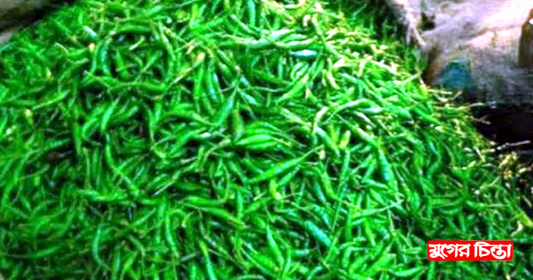 বাজারে কাঁচা মরিচের কেজি তিনশ&rsquo; টাকা