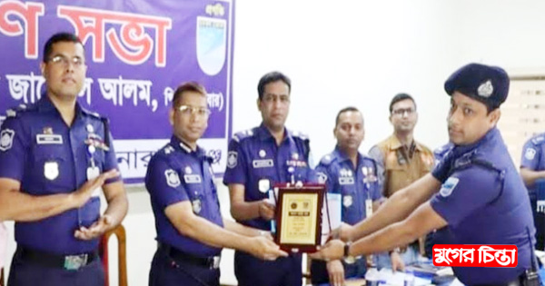 জেলার শ্রেষ্ঠ এসআই পলাশ কান্তি রায়