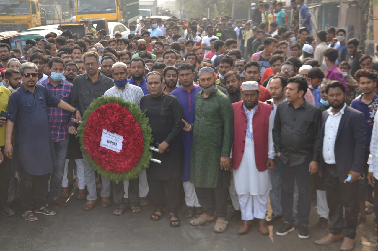 জননেতা চুনকা স্মরণে হাজারো কর্মী নিয়ে প্রভাতফেরিতে আবু সুফিয়ান
