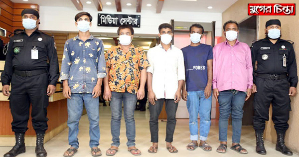 ফতুল্লায় গাড়ি ছিনতাই চক্রের ৫ সদস্য গ্রেফতার