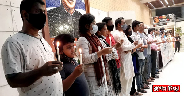 ত্বকী হত্যার ১০৩ মাস উপলক্ষে আলোক প্রজ্বালন
