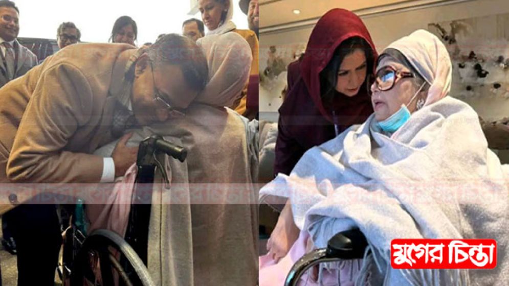 দীর্ঘ ৭ বছর পর মা-ছেলের মহামিলন