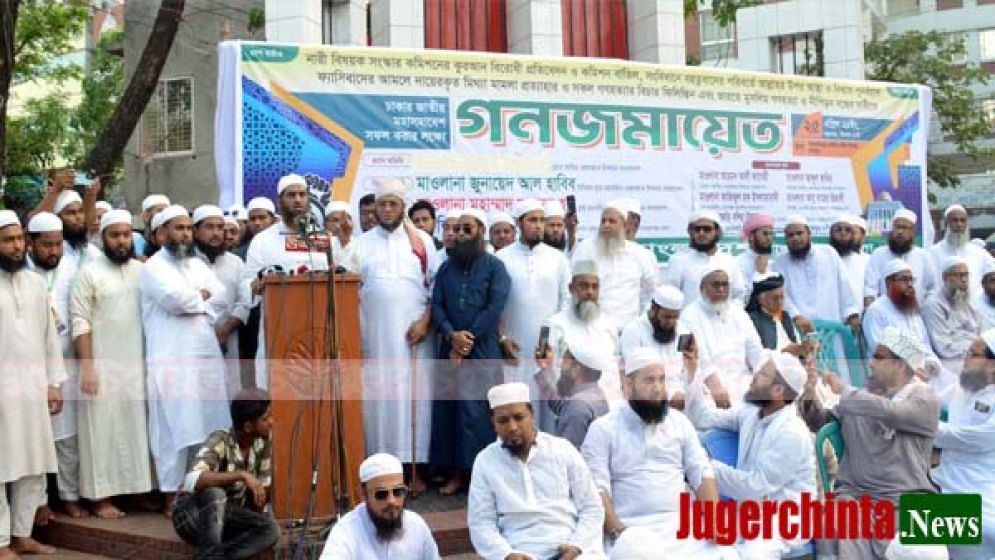 নারী সংস্কার কমিশন বাতিল না করলে আন্দোলন করা হবে : না.গঞ্জে মামুনুল হকের হুংকার