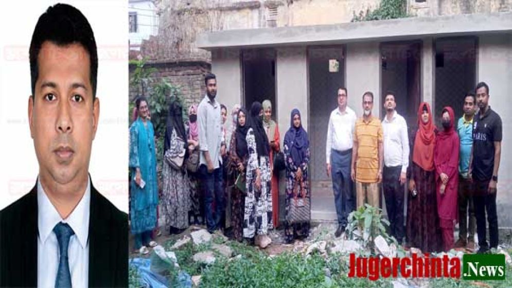 আইন কলেজে বিশুদ্ধ পানির টিউবওয়েল ও স্বাস্থ্যসম্মত টয়লেট স্থাপন