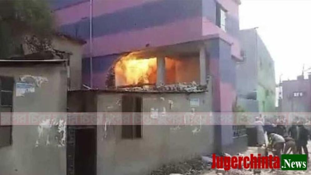 রূপগঞ্জে ডাইং কারখানায় গ্যাস বিস্ফোর*ণ, দগ্ধ ৩