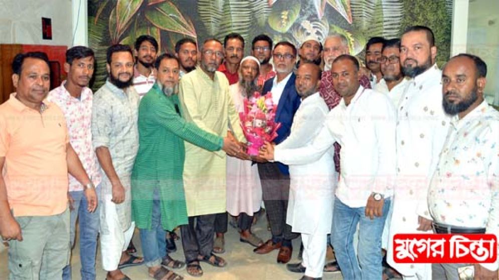 নাসিক প্রশাসক এড.সাখাওয়াত’কে ১৪নং ওয়ার্ড বিএনপির শুভেচ্ছা