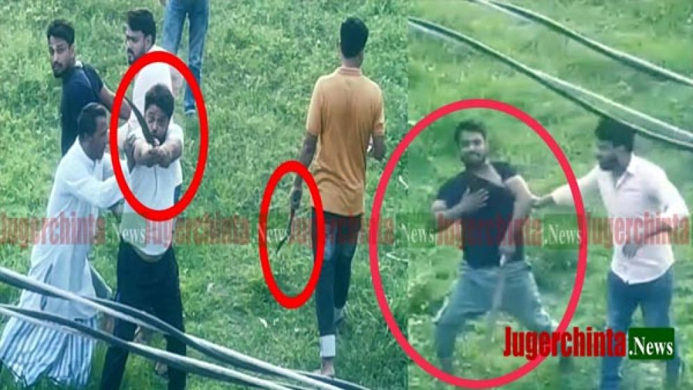 বন্দরে কৃষকলীগ নেতার বাড়িতে দেশীয় অস্ত্রের মহড়া, কুপিয়ে জখম