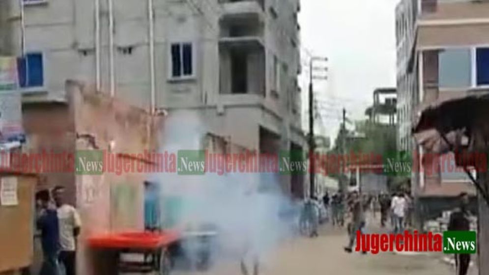 ফতুল্লায় ঝুট ব্যবসার দখল নিয়ে বিএনপির দুই পক্ষের সংঘর্ষ, ২ জন গুলিবিদ্ধ