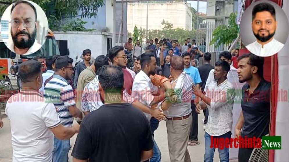 যুবদল কর্মীদের কিল-ঘুষিতে রক্তাক্ত সত্তোর্ধ বিএনপি নেতা অকিল